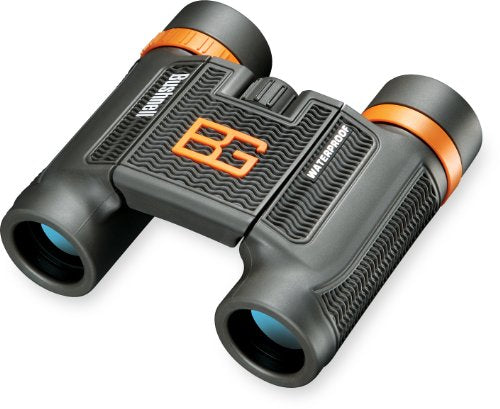 Bushnell Bear Grylls 8 x 25mm Compact Roof Prism Waterproof/Fogproof Binoculars, Black