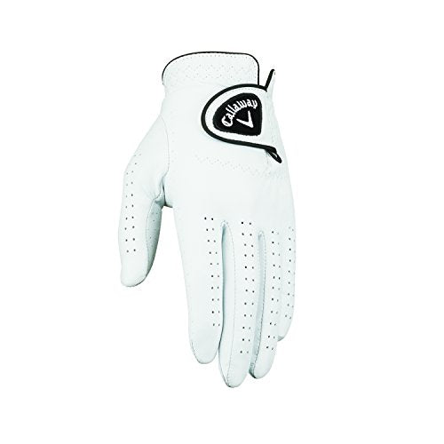 Callaway Men's Dawn Patrol Golf Glove, Large, Right Hand, Prior Generation , White