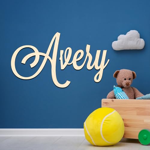 Personalized Names Sign Custom Name Customized Wooden Name Sign Boys Girls Nursery Name Sign Family Wood Sign