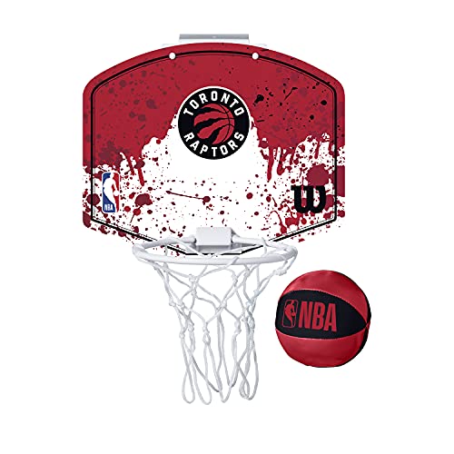 WILSON NBA Team Mini Basketball Hoop - Toronto Raptors