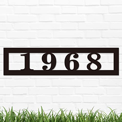 Personalized Horizontal House Numbers for Outside, house numbers for outside modern ，Personalized Address Numbers, Custom House Numbers, Personalized Outdoor Metal Address Sign