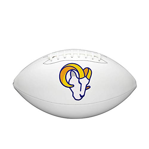 WILSON NFL Live Signature Autograph Football - Official Size, Los Angeles Rams