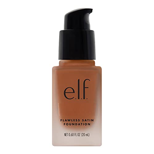 e.l.f. Flawless Finish Foundation, Lightweight & Medium Coverage, Semi-Matte Finish, Coco, 0.68 Fl Oz (20mL)