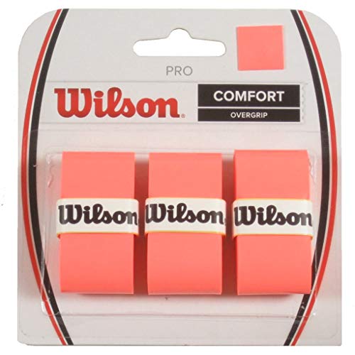 WILSON Pro Overgrip Comfort - 3 Pack (Orange)