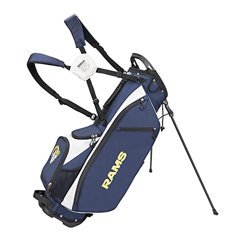 Wilson NFL Golf Bag - Carry, Los Angeles Rams, Blue, 2020 Model