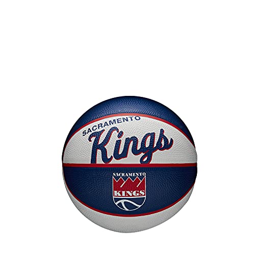 WILSON NBA Team Retro Mini Basketball - Sacramento Kings