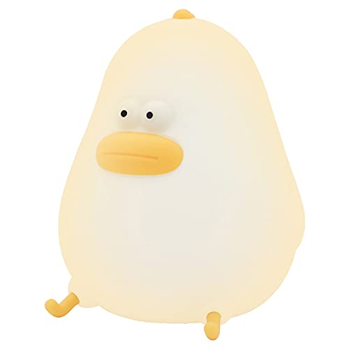 Children's LED Night Light, Dimmable Night Light for Kids Night Lamp with Touch Sensor, Rechargeable Chick Nightlight for Childrens Bedroom Bedside Cute Room Decor Gifts, Warm White