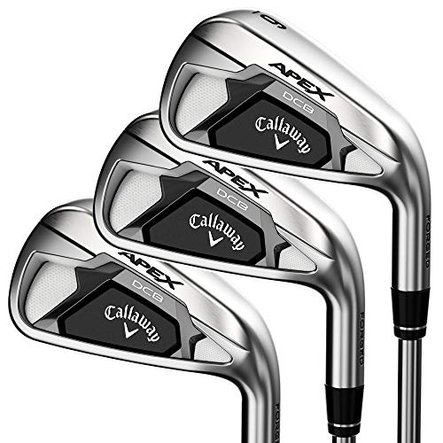 Callaway Golf 2021 Apex DCB Iron Set (Set of 7 Clubs: 4-PW, Left-Handed, Steel, Regular)