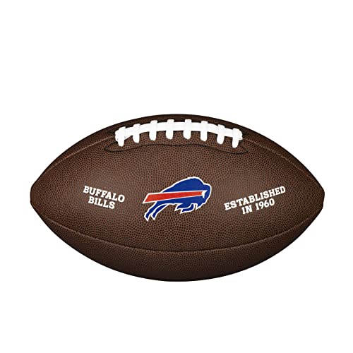 NFL Team Logo Composite Football, Official - Buffalo Bills