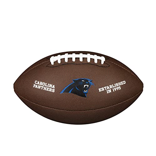 NFL Team Logo Composite Football, Official - Carolina Panthers