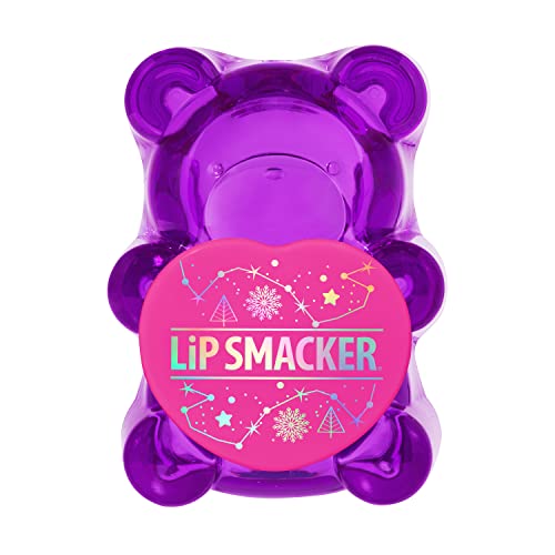 Lip Smacker Holiday Sugar Bear Flavored Lip Balm Gum Drop Purple Stocking Stuffer