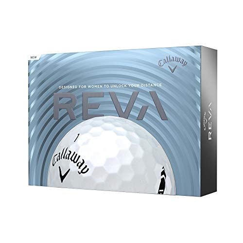 Callaway 2021 REVA Golf Balls (One Dozen) Pearl White