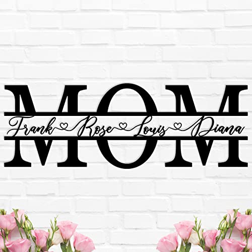 Personalized Mother's Day Plaque Metal Sign,Mother's Day Metal Custom Signs,Mother's Day Gifts,Gifts for Mom