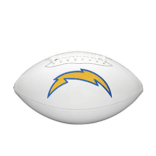 WILSON NFL Live Team Autograph Football-Los Angeles Chargers