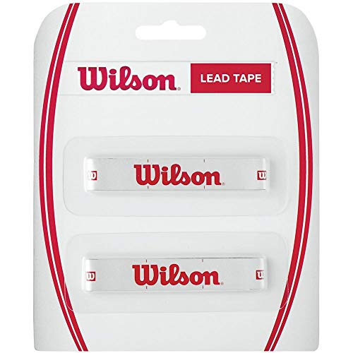 WILSON Lead Tape of Lead for Racket, White/Red, Size NS