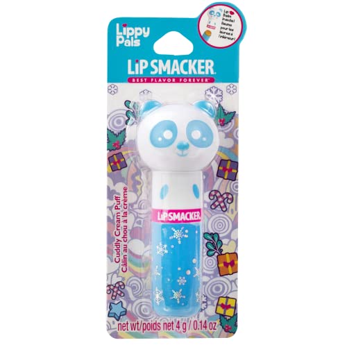 Lip Smacker Holiday Panda Lippy Pal Lip Balm Cuddly Cream Puff, (1411208)