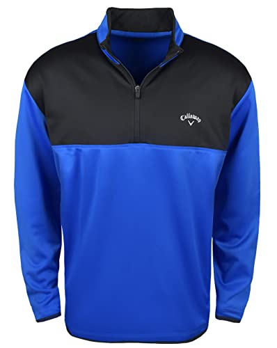 Callaway Golf 1/4 Zip Pullover Magnetic Blue Extra Large