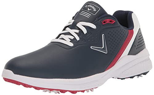 Callaway Men's Solana TRX v2 Golf Shoe Navy/Red