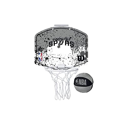 WILSON NBA Team Mini Basketball Hoop - San Antonio Spurs