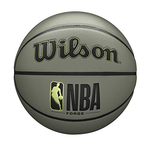 WILSON NBA Forge Series Indoor/Outdoor Basketball - Forge, Khaki, Size 7-29.5"