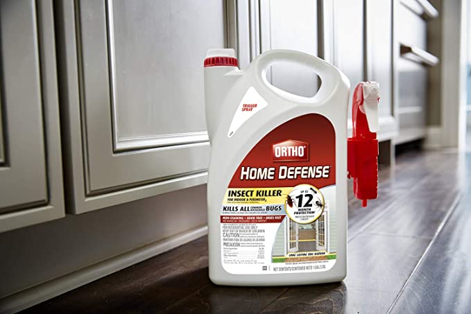 Ortho Home Defense Insect Killer for Indoor & Perimeter2, 1 Gal (3.78 liters) - with Comfort Wand