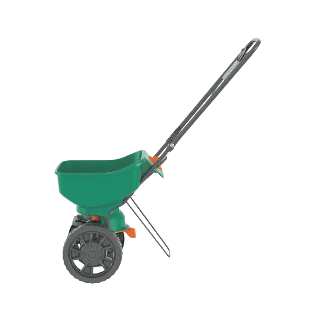 Scotts Turf Builder EdgeGuard Mini Broadcast Spreader - Holds Up to 5,000 sq. ft. of Scotts Lawn Product