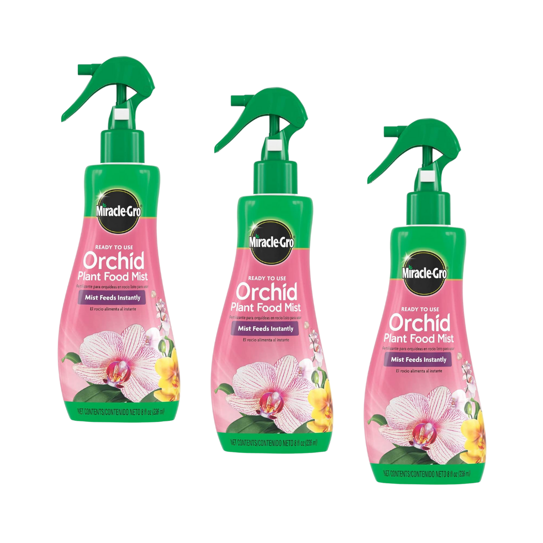 Miracle-Gro Ready-To-Use Orchid Plant Food Mist, 8 Oz. (236 ml) - Mist Feeds Instantly