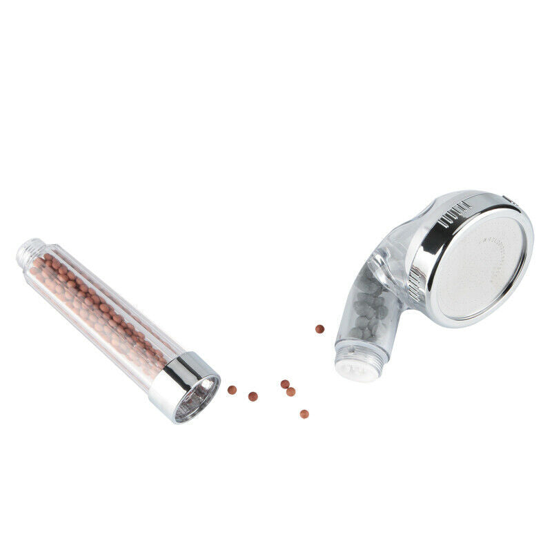 Filter Shower Head High Pressure, Mineral Balls Ionic Shower Head for Skin & Hair Health, Water Saving Shower Head