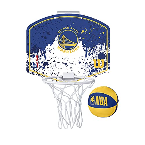 WILSON NBA Team Mini Basketball Hoop - Golden State Warriors