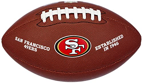 NFL Team Logo Composite Football, Official - San Francisco 49ers