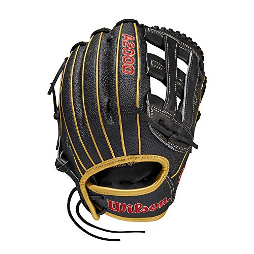 Wilson A2000 Fastpitch Sierra Romero Game Model (Infield) - Right Hand Throw,12", Yellow, WBW10024112, Large