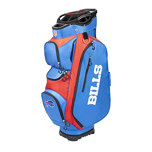 Wilson NFL Golf Bag - Cart, Buffalo, Blue, 2020 Model