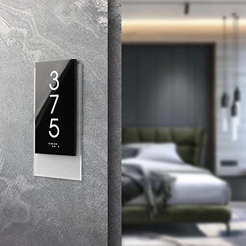 Bsign Acrylic Unit Number Sign