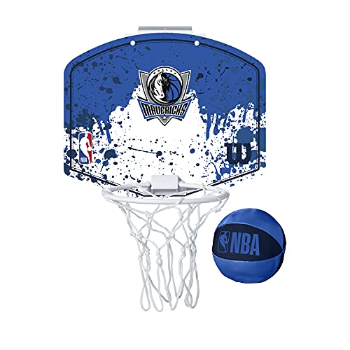 WILSON NBA Team Mini Basketball Hoop - Dallas Mavericks