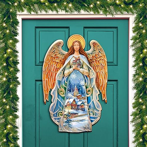 Blessing Home Angel Holiday Door Décor by G. Debrekht | Christmas Décor - 8611021H