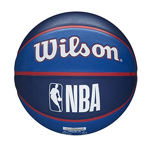 WILSON NBA Team Tribute Basketball - Size 7 - 29.5", Philadelphia 76ers