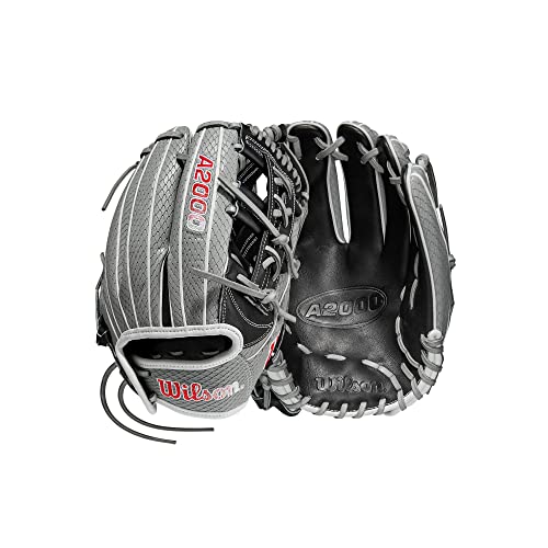 Wilson 2023 A2000® FP75SS Fastpitch Glove - 11.75", Right Hand Throw, Infield, Grey/Black