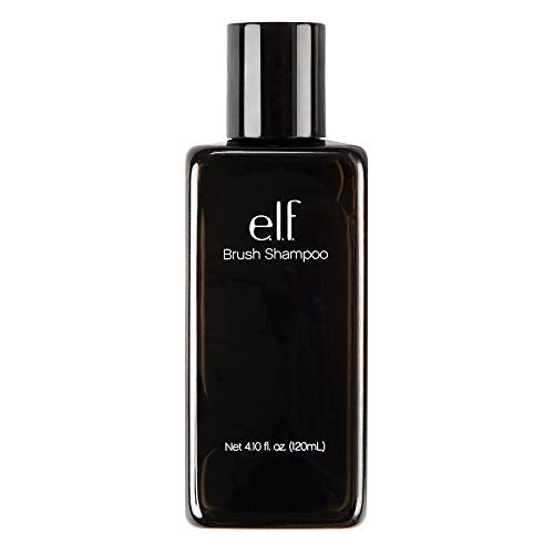 e.l.f. Makeup Brush Shampoo, Washes Away Dirt, Makeup, Oil & Debris & Conditions Bristles, Crafted For Daily Use, Vegan & Cruelty-Free, 4.1 Fl Oz