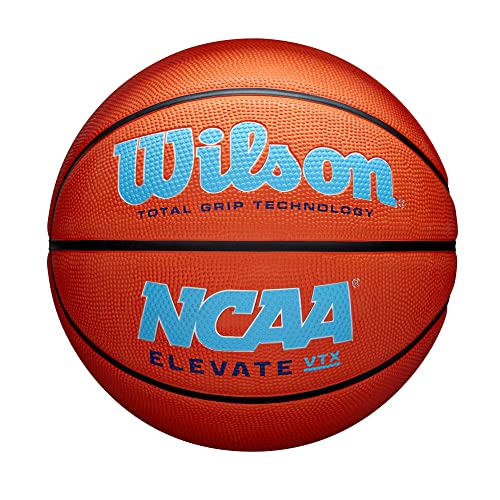 Wilson NCAA Elevate VTX Basketball - Size 7-29.5", Orange