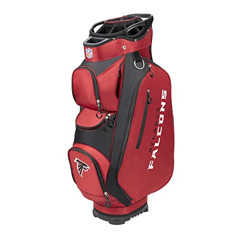 WILSON NFL Golf Bag - Cart, Atlanta Red, 2020 Model