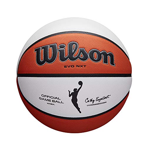 WILSON WNBA Authentic Series Basketball - Official Game Ball, Size 6-28.5"