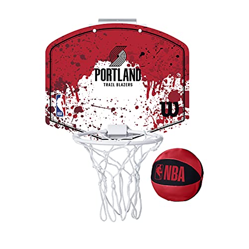 Wilson NBA Team Mini Basketball Hoop - Portland Trail Blazers