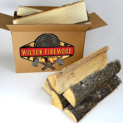 Wilson Split Firewood (Birch, Maple, Oak, or Cherry) Natural Kiln Dried Firewood (Oak Regular)