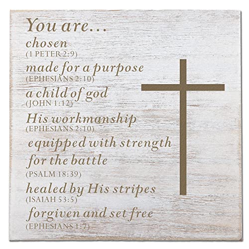 Christian Gift for Man - Engraved Wood Sign, Religious Gifts Spiritual Gifts for Men Inspirational Gifts for Man Him, Friend Coworker Birthday Gift Christmas Gift, Christian Docor Gifts