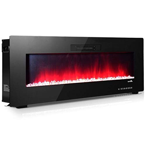 Costway Electric Fireplace, 12 Flame