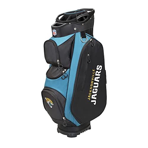 Wilson NFL Golf Bag - Cart, Jacksonville, Black, 2020 Model