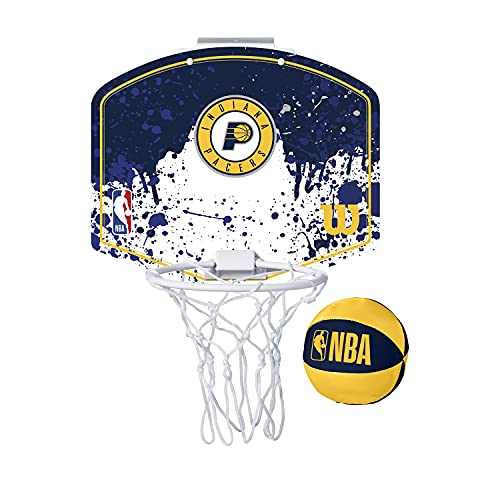 WILSON NBA Team Mini Basketball Hoop - Indiana Pacers