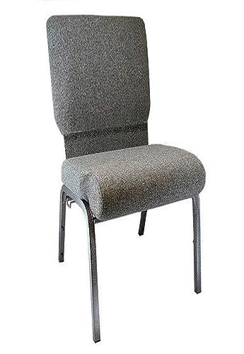 Advantage Charcoal Gray Church Chair 20.5 in. Wide