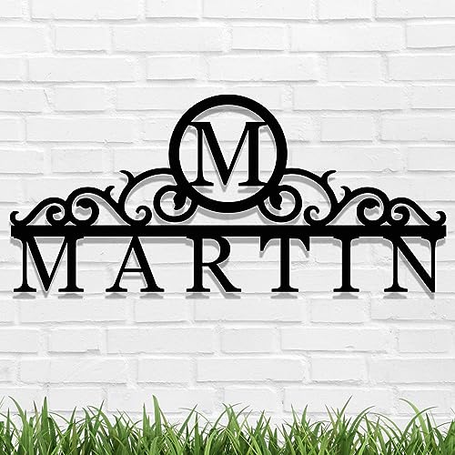 Personalized Family Name Sign, Monogram Name Sign, Christmas Gift, Wedding Gift, Custom Family Name Sign, Christmas Gift, House Sign