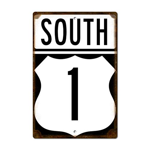 Florida US 1 South Replica Highway Sign - Key West, Marathon, Islamorada, Key Largo